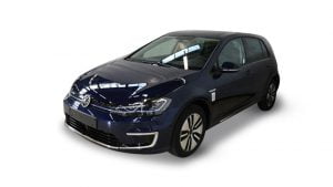 Volkswagen E Golf atlantic blue electric